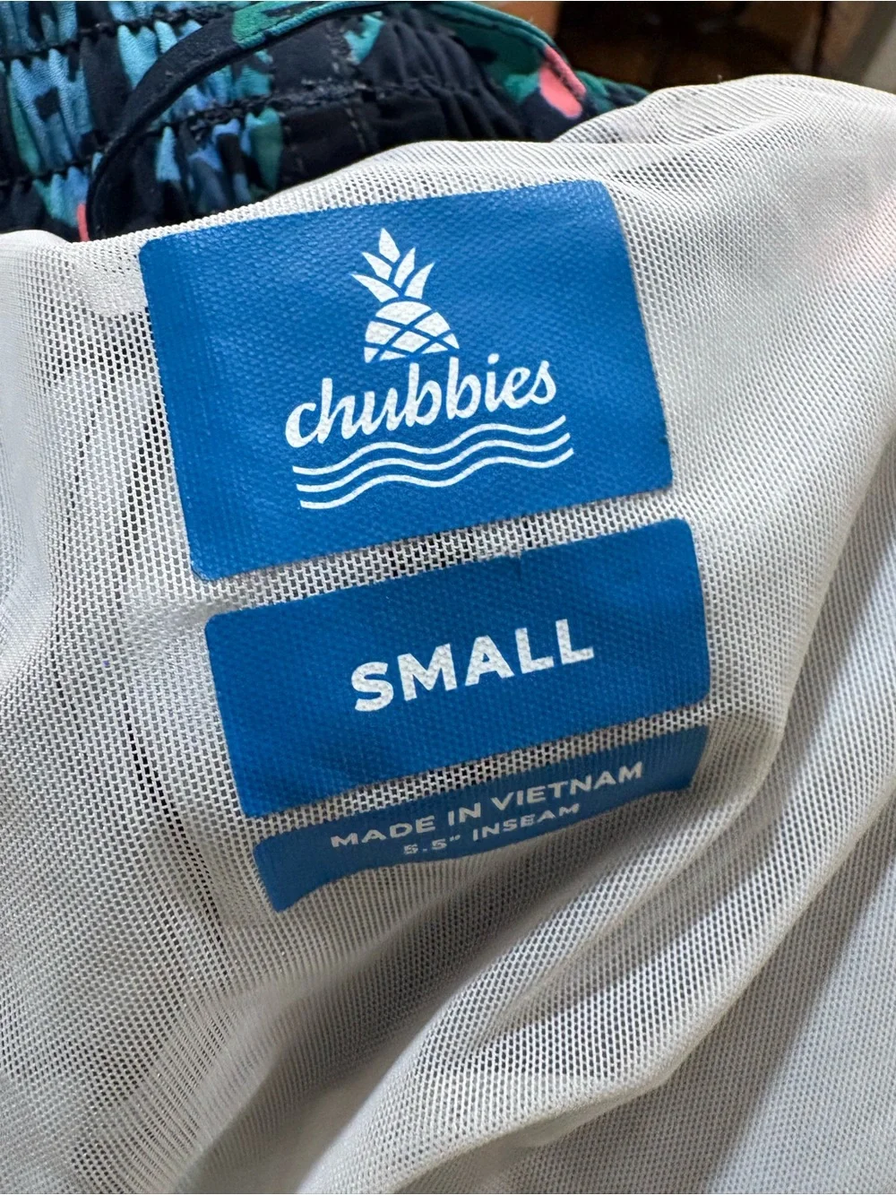 Chubbies Swim Trunks Small 5.5”
